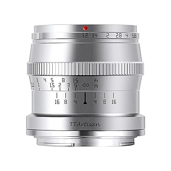 【中古】TTArtisan 50mm f/1.2 C Zマウント ニコンZ APS-C シルバー レンズ 銘匠光学 2年保証