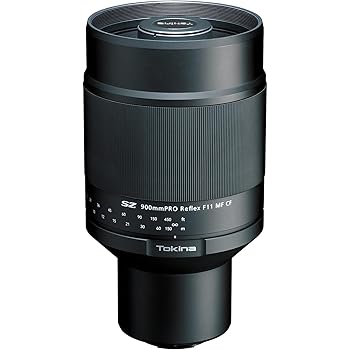 【中古】Tokina 望遠鏡鑑水晶体 SZ 900粍 PRO Reflex F11 MF CF ソニーEマウント APS-C初期化専用 軽さ725g ハウツー物興味の中心