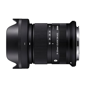 【中古】［非常に良い］シグマ(Sigma) レンズ 18-50mm F2.8 DC DN Canon キヤノン RFマウント ズーム 標準 APS-C ミラーレス用 Contemporary