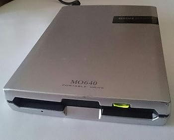 【中古】I-O DATA MOP-U640P USB 1.1相応う 640MB MO運転
