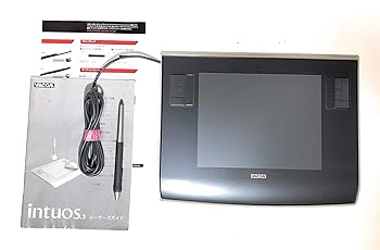 【中古】WACOM Intuos3 A5サイズ クリスタルグレー PTZ-630/G0