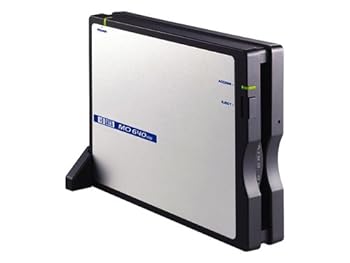 【中古】I-O DATA MOC2-U640L USB 2.0/1.1 パウダーコンパクトMO運転
