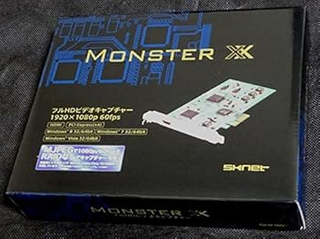 【中古】SKNET MonsterXX 1080 60p対応フルHDビデオキャプチャー SK-MVXX|スカーレット2021