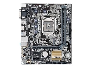【中古】ASUSTeK Intel H110搭載 マザーボード LGA1151対応 H110M-A/M.2 【microATX】
