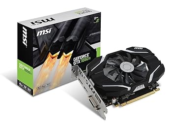 【中古】MSI GeForce GTX 1050 Ti 4G OC グラフィックボード VD6191