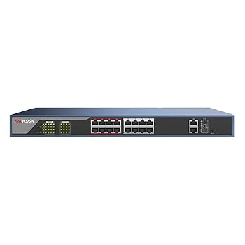 【中古】Web管理することPoE取り替えっこ Hikvision DS-3E1318P-E