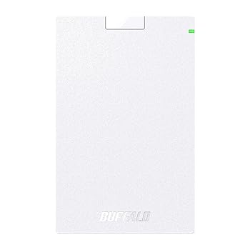 【中古】BUFFALO USB3.1(Gen.1)対応 ポータブルHDD スタンダードモデル ホワイト 1TB HD-PCG1.0U3-BWA｜スカーレット2021