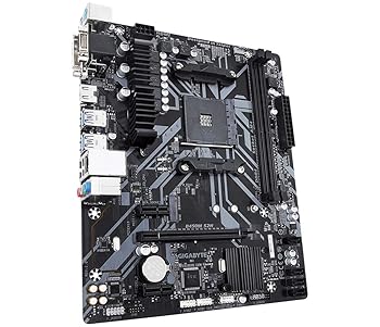 【中古】ギガバイトB450M S2H（ソケットAM4 / B450 / DDR4 / S-ATA 600 /マイクロATX）