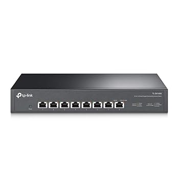 【中古】TP-Link 8界面 全界面10G相応う 10G マルチギガビット アンマネージ 繋ぎ＆掻きならす スイッチングこしき TL-SX1008