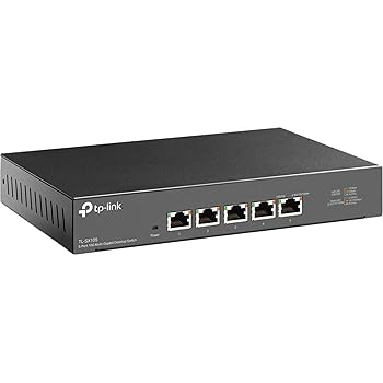 【中古】TP-Link 5ポート 全ポート10G対応 10G マルチギガビット アンマネージ プラグ&プレイ スイッチングハブ TL-SX105|スカーレット2021