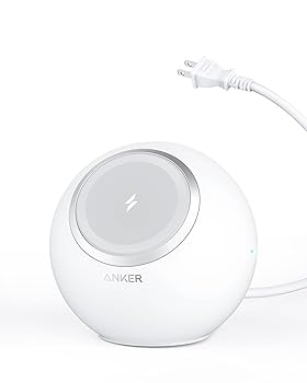 【中古】Anker 637 Magnetic Charging Station (MagGo) (マグネット式 ワイヤレス充電/電源タップ) (ホワイト)|スカーレット2021