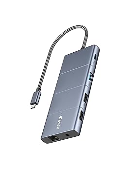 【中古】Anker 565 USB-C ハブ (11-in-1) 10Gbps 高速データ転送 4K HDMIポート DisplayPort 100W USB PD対応 USB 3.2 Gen 2 USB-Cポート USB-Aポート イ