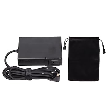 【中古】電源アダプタ、230W 19.5V 11.8Aユニバーサル電源アダプタポータブルラップトップ充電器、収納バッグ付き、複数の保護