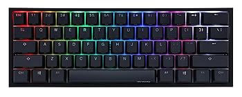 【中古】Ducky One 2 Pro Mini RGB Cherry Speed Silver RGB ONE2PROMINISILVER
