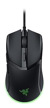 【中古】Razer Cobra - Lightweight Wired Gaming Mouse Chroma RGB (57g Lightweight Design, Optical Mouse Switches Gen-3, Chroma Lighting with Gra