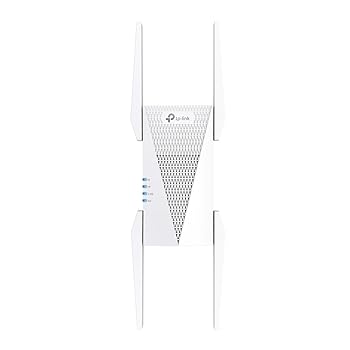 【中古】TP-Link Wi-Fi 無線LAN 中継器 Wi-Fi6 対応 2402Mbps(5Ghz) + 2402Mbps(5GHz) + 574Mbps(2.4GHz) 11ax/ac トライバンド 160MHz スマートローミン｜スカーレット2021