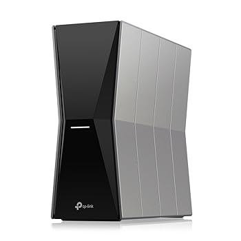 【中古】TP-Link 無線LAN 7 ルータ 無線電話ローカルエリアネットワークルータ BE19000 11520Mbps (6GHz) + 5760Mbps (5GHz) + 1376Mbps (2.4GHz) 10Gbps界面 MLO 320MHz 4K-QAM M