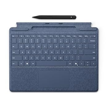 【中古】マイクロソフト Surface Pro 鍵盤（書き込み納める付き添い人/か細い 書き込み付き添い人）/ サファイア / 8X6-00209