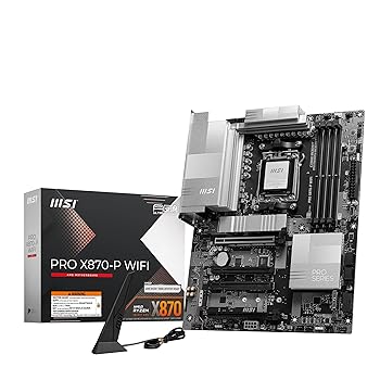 【中古】MSI PRO X870-P WIFI X870手当て仕掛ける積み上げる ATXお母さんゲーム盤 MB6591