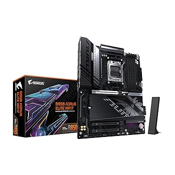 【中古】GIGABYTE B850 AORUS ELITE WIFI7 - AMD Ryzen 用 ATX 優良ゲーミングマザーボード MB6674