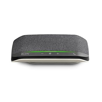 【中古】Poly スピーカーフォン Sync 10 (国内正規品) USB-A USB-C 接続 【2年間メーカー保証】 全二重音声 IP64防塵防水 ノイズやエコーを低減 ポータブ