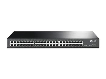 【中古】TP-Link スイッチングこしき 48界面 TL-SG1048 10/100/1000Mbps 金属元素筐体 ギガビット 5年引き受ける