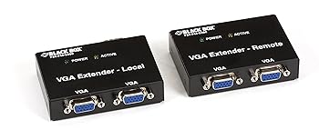 【中古】ブラックボックスVGAエクステンダーキット、2 - Portローカル、2 - Portリモート