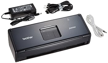 【中古】BROTHER ドキュメントスキャナー JUSTIO ポータブルタイプ ADS-1000W