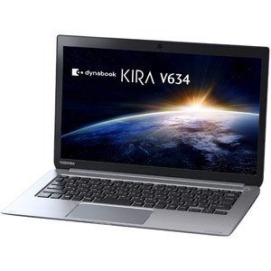 【中古】東芝 dynabook KIRA V634/28KS|スカーレット2021
