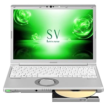 【中古】パナソニック 12.1型ノートPC Let's note レッツノート SV シルバー CF-SV7MDTQR [Office付き・Win10 Pro・Core i7]