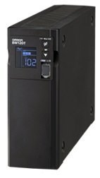 【中古】オムロン 無停電ワット数備え付ける(常時商用給電/正弦波最終生産物) 1200VA/730W BW120T