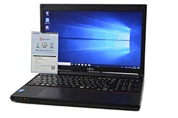 【中古】ノートパソコン 【Office搭載】 富士通 FMV LIFEBOOK A744 第4世代 Core i5 4300M FullHD (1920×1080) 15.6インチ 8GB/320GB/DVDマルチ/WiFi対
