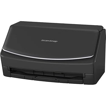 【中古】富士通 PFU ドキュメントスキャナー ScanSnap iX1500 ブラック (両面読取/ADF/4.3インチタッチパネル/Wi-Fi対応) FI-IX1500BK|スカーレット2021
