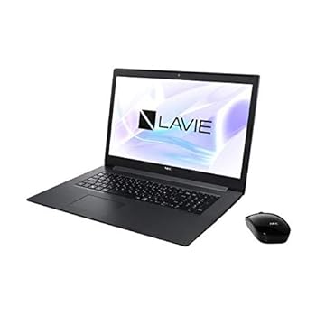 【中古】NEC 17.3型ノートパソコン LAVIE Note Standard NS350/NAシリーズ（カームブラック）[Core i3 / メモリ 4GB / HDD 1TB / Microsoft Office 2019]｜スカーレット2021
