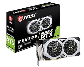 【中古】MSI GeForce RTX 2070 SUPER VENTUS GP OC グラフィクスゲーム盤 VD7205