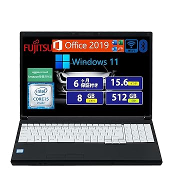 【美品】8台 富士通 A576/S 15.6型FHD/i5第6世代/付属品なし Amazon.co.jp: 【整備済み品】 富士通 LIFEBOOK A576/S/Windows 10