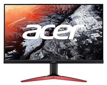 【中古】acer KG251Q Jbmidpx 24.5インチ フルHD (1920 x 1080) ゲーミングモニター | AMD FreeSync | 最大165Hz リフレッシュレート | 最大0.6ms | ゼロ