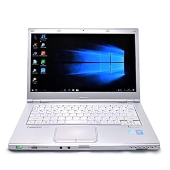 【中古】Ｗebカメラ内蔵【Win 10搭載】Panasonic Let's note CF-LX3 ★高性能第4世代Core i5 1.9GHz／８GBメモリ／SSD 256GB／14インチ／WiFi／Bluetooth
