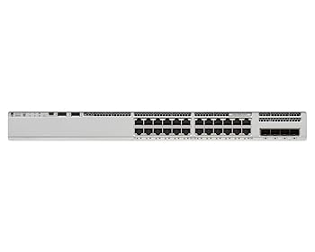 【中古】Cisco Catalyst 9200L 24界面 PoE+ 4 x 1G Network Essentials C9200L-24P-4G-E