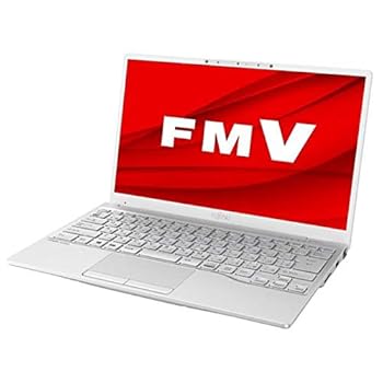 【中古】FMVU90E3W(シルバーホワイト)13.3型 Core i7/8GB/512GB/Office