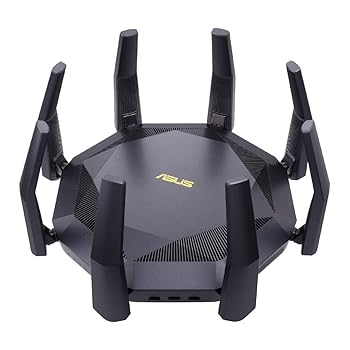 【中古】ASUSTek 無線LAN 無線電話 ルータ 無線LAN6 4804+1148Mbps デュアルダンス楽隊 RT-AX89X メッシュ役立つこと付 なおなお書き5/Nintendo Switch/スマホ 相応う