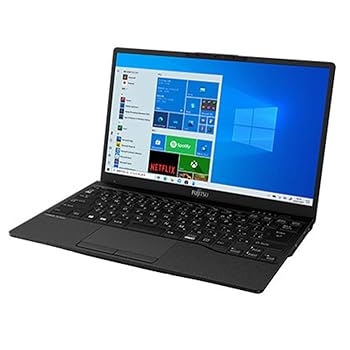 【中古】富士通 FMV LIFEBOOK 万覚え帳マイコン 13.3型 ピクトブラック FMVU75E3B