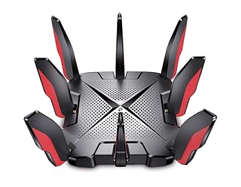 【中古】TP-Link 無線LAN ルータ 無線LAN6 なおなお書き5 相応う 無線電話ローカルエリアネットワーク 11ax AX6600 4804Mbps(HE160)+1201Mbps+574Mbps 取り組みダンス楽隊 OneMesh相応う 製造業者引き受ける3年 Arch