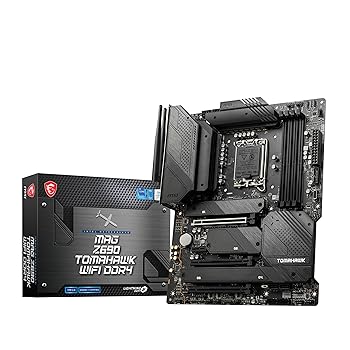 【中古】MSI MAG Z690 TOMAHAWK WIFI DDR4 マザーボード ATX [Intel Z690チップセット搭載] MB5606｜スカーレット2021