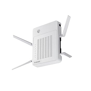 【中古】エレコム 法人向け 4x4 1733+400Mbps MU-MIMO相応う11ac無線電話メモリアクセス尖んがり WAB-M2133LC その他-パソコン・周辺機器