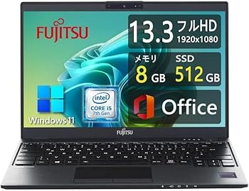 【中古】【Win11積み上げる】極軽極薄FUJITSU LIFEBOOK U937 ■MS Office H\u0026B 2019 / FHD(1920x1080)/Core i5-7300U(2.6GHz)/8GB記憶装置/SSD 128GB/Web写真機内