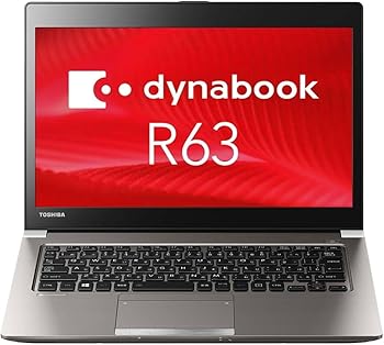 【中古】【Windows 10積み上げる】軽さ薄型TOSHIBA dynabook R63 /第7時人 Core i5(2.6GHz) / 記憶装置:8GB / SSD:256GB / 13.3in /無線電話ローカルエリアネットワーク/Bluetooth (SSD25