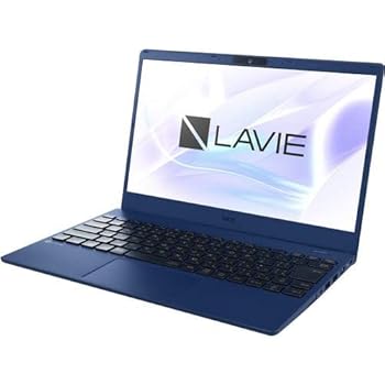 【中古】NEC｜エヌイーシー 万覚え帳マイコン LAVIE N13 ネイビーブルー マイコン-N1335DAL [13.3型 /Windows11 Home/AMD Ryzen 3-5300U /記憶装置：8GB /SSD：256G