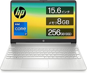 【中古】HP ノートパソコン HP 15s-fq5000 15.6インチ インテル Core i7 8GB 256GB SSD フルHD Windows 11 Home ナチュラルシルバー (型番:6Z7E0PA-AAAA)｜スカーレット2021 126,850円