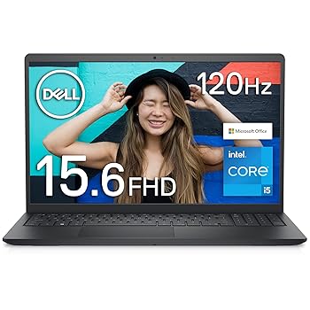 【中古】Dell Inspiron 15 3511 ノートパソコン NI355A-CHHBB ブラック (Intel 第11世代 Core i5-1135G7,8GB,256GB SSD,15.6インチFHD,Microsoft Office